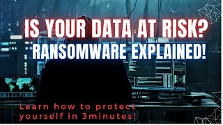 Ransomware In 3 Minutes | What Is Ransomware And How It Works? | Ransomware Explained