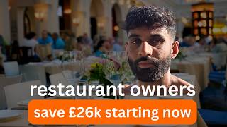 Save £26,000 in Your Restaurant THIS WEEK my way