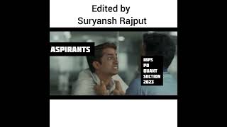 #ibps #ibpspo #quant #memes #shorts #exam #tough #makeitviral #viral #video #english