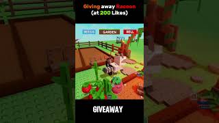 🌱🌸 Grow a Garden Raccoon Giveaway! 🦝🎁 #roblox #growagarden #robloxedit #racoon  #gardening  #funny