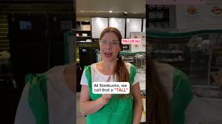 Starbucks drink sizes: Tall, Grande, Venti, Trenta