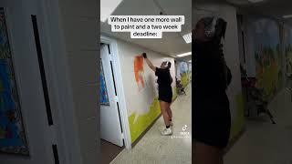 MUST PAINT 🎨 #art #artist #funny #funnyart #artwork #reels #creative #muralpainting #arts #paint