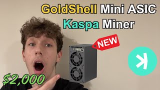 NEW Mini at Home Kaspa Asic Miner!