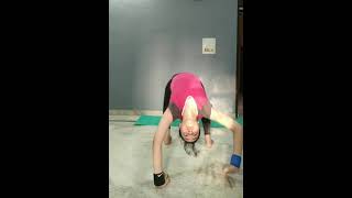 Chakrasana (Wheel pose walk)