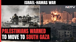 Israel Hamas War: Gaza Civilians Flee As Israel Readies Troops For Invasion