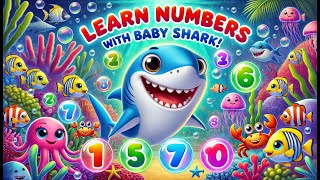 "Baby Shark Numbers Song | Learn Counting 1 to 10 for Kids!" "Counting 1 to 10 with Baby Shark! "