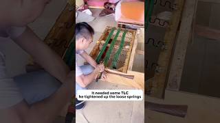Revamping an Old Sofa #revamping #diy
