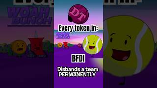 Every TOKEN in BFDI?? #shorts #bfdi #music #doechii