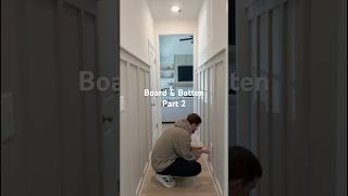 Board & Batten #boardandbatten #diy #homeimprovement