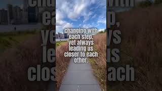 Love is the path we walk together 🌿 #LoveJourney #PoeticLove