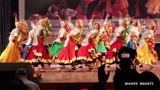 Haryanvi Dance Group Held in M.D.U Tagore Auditorium 39 unifest. Malvika Pandit.