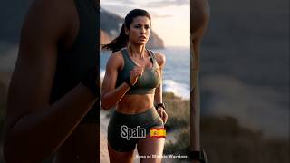 Beautiful Female Soldiers from Around the World: Training to Conquer Strength