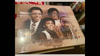 Happy Customer | Add Deceased Loved One To Photo Canvas | Stunning Gift Store