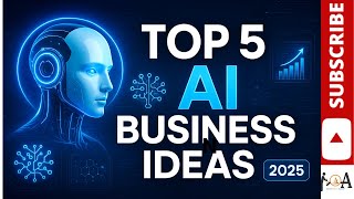 AIを活用したビジネスアイデアトップ5 | 未来のスタートアップチャンス