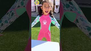 Maddie Learns Pool Rules: What Not to Wear!