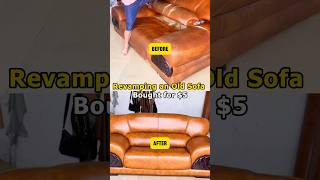 Revamping an Old Sofa Bought for$5#diy #revamping #sold