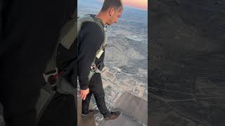 My Brain Said No, But I Jumped Anyway 😬 #jumpoutofaplane #overcomefear #nervousbutdidit