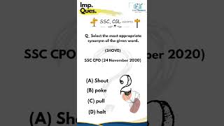 ssc cpo synonyms  important question 🔥🔥||  #shortsfeed #cglgurujiunlocked  #synonyms