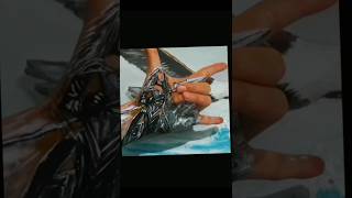 Warrior Woman 🔥 Painted on Hand