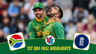 South Africa vs England 1st ODI 2025 Full Highlights | SA vs Eng