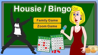 How to play Housie | Online game to play with friends | Family Housie | Tambola | Bingo | Housie