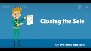 Free Sales Training Video: Closing the Sale