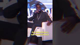 DIDDY GIVES ADVICE ON WHAT IT TAKES TO BE SUCCESSFUL IN BUSINESS!