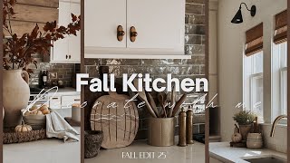 Fall Kitchen Decorate With Me 🍂🍁| Cozy Fall Styling & Decorating Ideas | Fall 2025