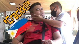 Philippines #1 Barber Shop $1-4 Haircut/Shave/Massage | Bernard's Barber Shop