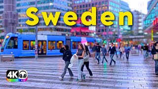 Sweden in 4K : Stockholm Walking Tour Through Historic Streets