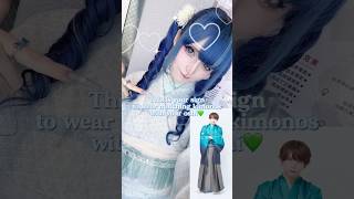 Matching Kimono with my Oshi! #Mass-produced #Oshikatsu #Landmine #UndergroundMen