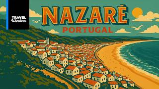 ASMR Walking Tour in Nazaré, Portugal | Peaceful 4K City Ambience with Ocean Views & Historic Sites