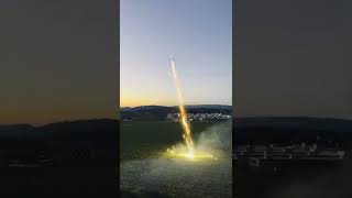 Drone faster than Fireworks? ☄️ #shorts