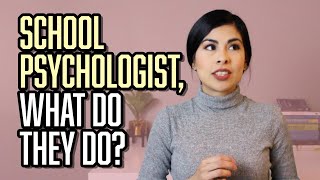School Psychologist | What do they do?