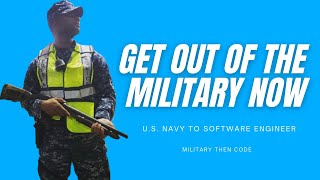 GET OUT OF THE MILITARY!!