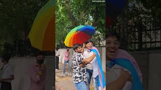 🏳️‍🌈 Pride Parade | 📍Delhi University | Pride Month | Do you Support them #lgbtq Community ⁉️