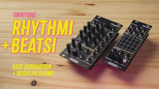 2 Module Drum Machine for Eurorack? – Omnitone Rhytmi & Beatsi