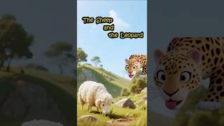 The Sheep and the Leopard | Moral Story for Kids | United We Stand 🐑🦁 #bilingualstory