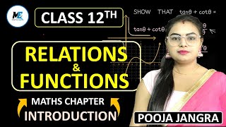 Relations And Functions Class 12 | Maths Chapter 1 Introduction | Oneshot Series | #class12maths