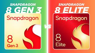 Snapdragon 8 Elite vs Snapdragon 8 Gen 3