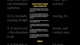 6 Survival Tips that could save your life I #shorts  #survival  #facts #savelife
