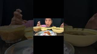 EATING SPICY CHOLE BHATURE WITH ACCHAR AND PIYAJ🥰 #shorts  #mukbang  #asmr #eating