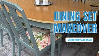 ✨ DIY Kitchen Table & Chairs Makeover | Furniture Flip Transformation | Before & After Restoration ✨