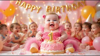 Happy Birthday Song | Cute Baby Dance Party! 🎉 | Fun Birthday Song for Kids | Neela Tota