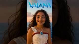What If You Met Real-Life Moana and Maui? #livingcartoon #disney