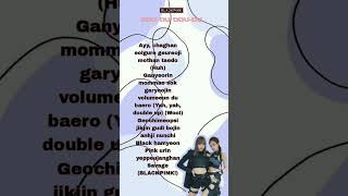 BLACKPINK - ddu_du_ddu_du | jenlisa part #shorts