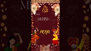 PRIYA'S WEDDING INVITATION