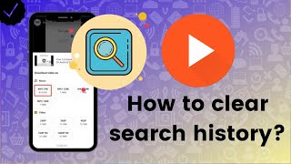 How to clear search history on MP3 Downloader-YouTube Player?