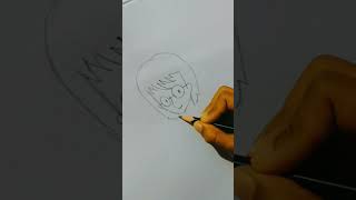 Harry Potter drawing 🥰 #youtubeshorts #shorts #viral #harrypotter #love #trending #song