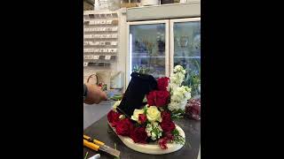 How to make a gift wrapping flower